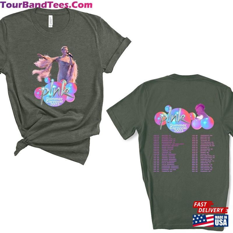 P!Nk Summer Carnival Trustfall Album Tee Pink Singer Tour T-Shirt Hoodie 29Uf164164 – Utopia Fashion