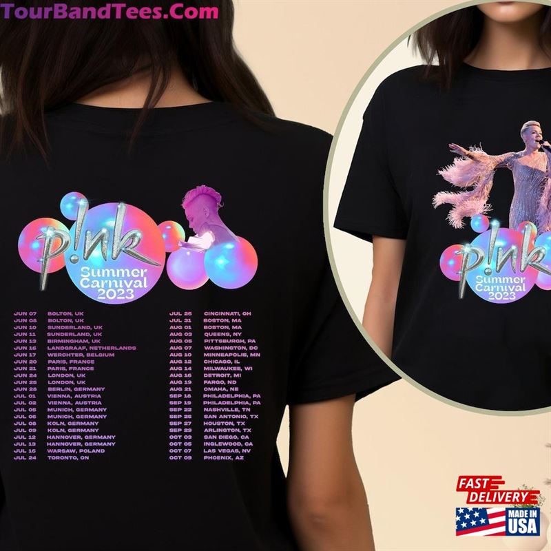 P!Nk Summer Carnival Trustfall Album Tee Pink Singer Tour T-Shirt Hoodie 29Uf164164 – Utopia Fashion