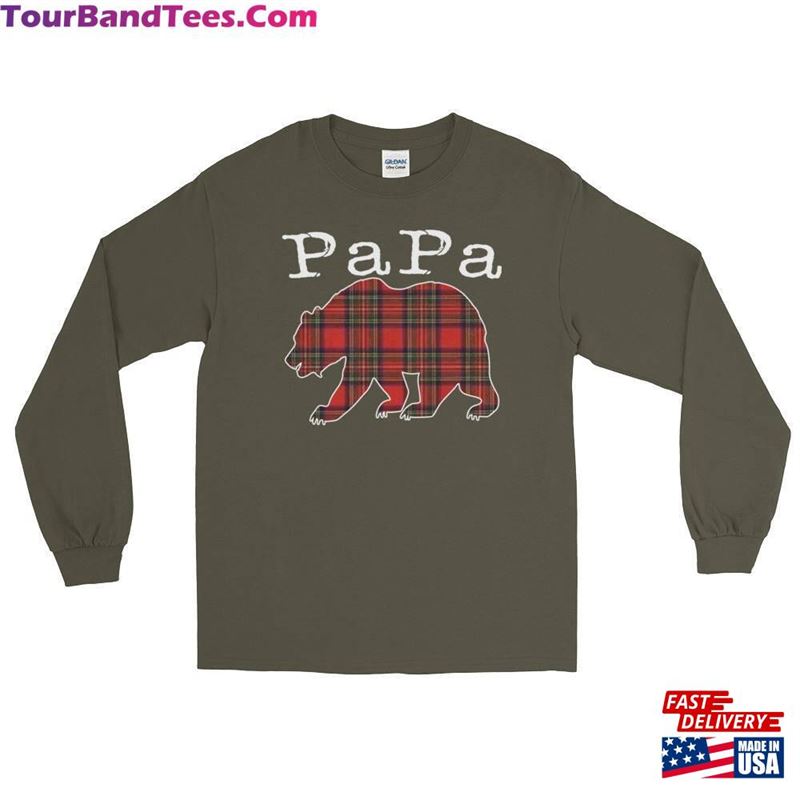 Papa Bear Best Dad Long Sleeve T-Shirt Sweatshirt Classic 29Uf142460 – Utopia Fashion