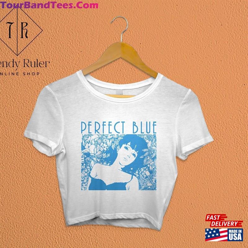 Perfect Blue Crop Top Japanese Kawaii Shirt Women Sweatshirt Classic 29Uf163595 – Utopia Fashion