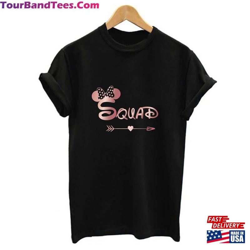 Personalised Disney Bride Bridesmaids Hen Party T-Shirts Minnie Squad Shirts Sweatshirt Classic 29Uf142249 – Utopia Fashion