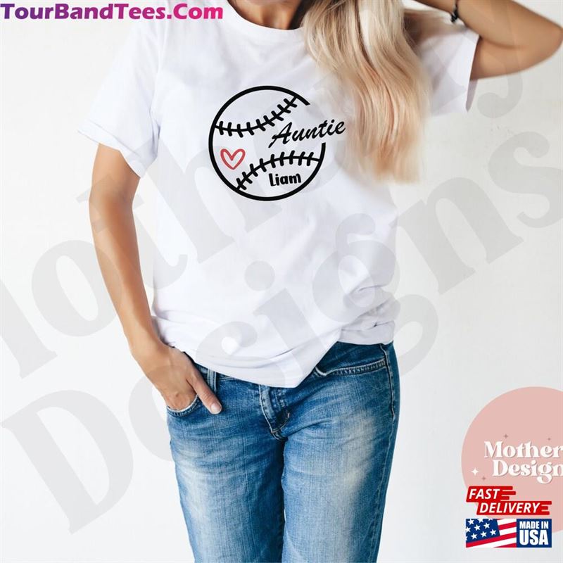 Personalized Baseball Mom Shirt Family Matching Shirts Birthday Tees T-Shirt Classic 29Uf142029 – Utopia Fashion