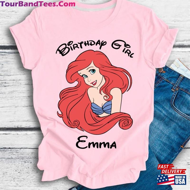 Personalized Disney Princess Shirt Birthday Classic Hoodie 29Uf163847 – Utopia Fashion