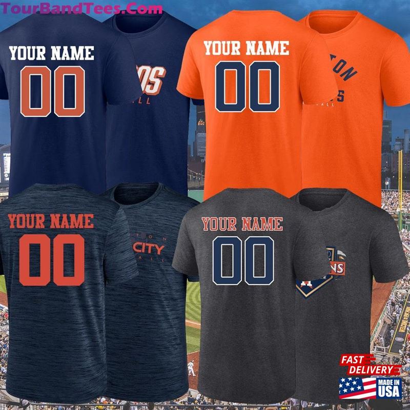 Personalized Houston Baseball Shirt Custom Name And Number Sweatshirt Hoodie 29Uf157240 – Utopia Fashion