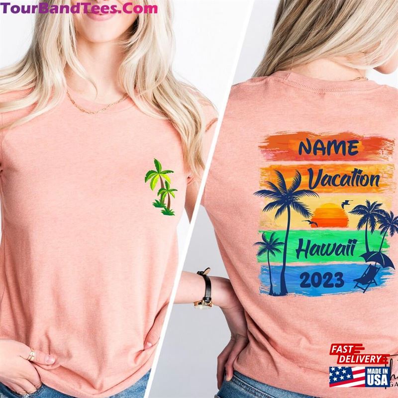 Personalized Summer Shirt Vacation Hawaii Family Matching T-Shirt Hoodie Sweatshirt 29Uf152415 – Utopia Fashion