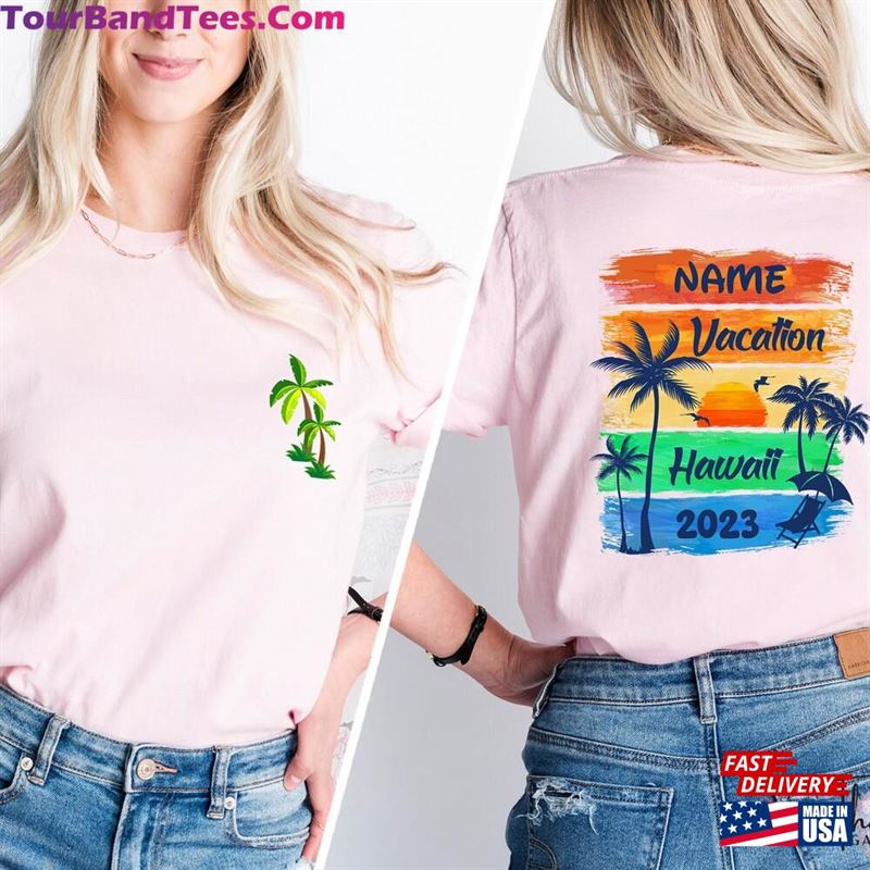 Personalized Summer Shirt Vacation Hawaii Family Matching T-Shirt Hoodie Sweatshirt 29Uf152415 – Utopia Fashion