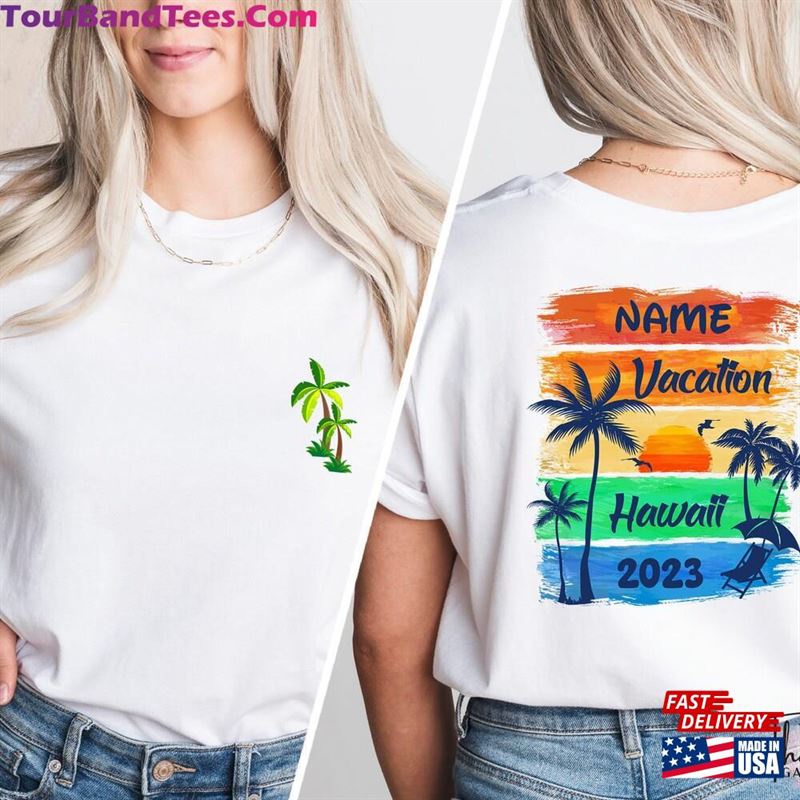 Personalized Summer Shirt Vacation Hawaii Family Matching T-Shirt Hoodie Sweatshirt 29Uf152415 – Utopia Fashion