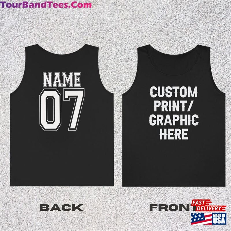 Personalized Tank Top Custom Sport Team Men Classic Hoodie 29Uf142360 – Utopia Fashion