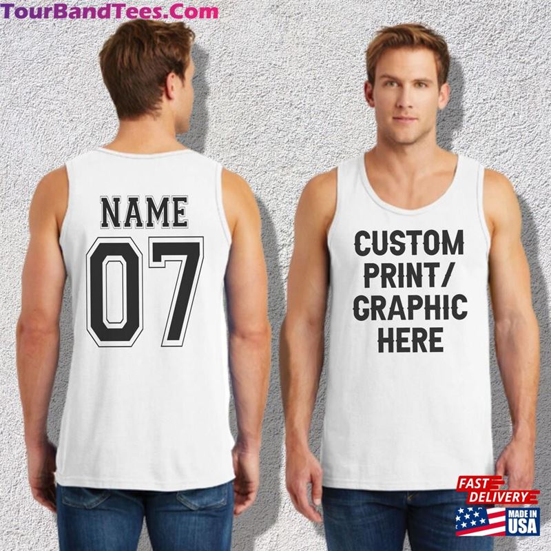 Personalized Tank Top Custom Sport Team Men Classic Hoodie 29Uf142360 – Utopia Fashion