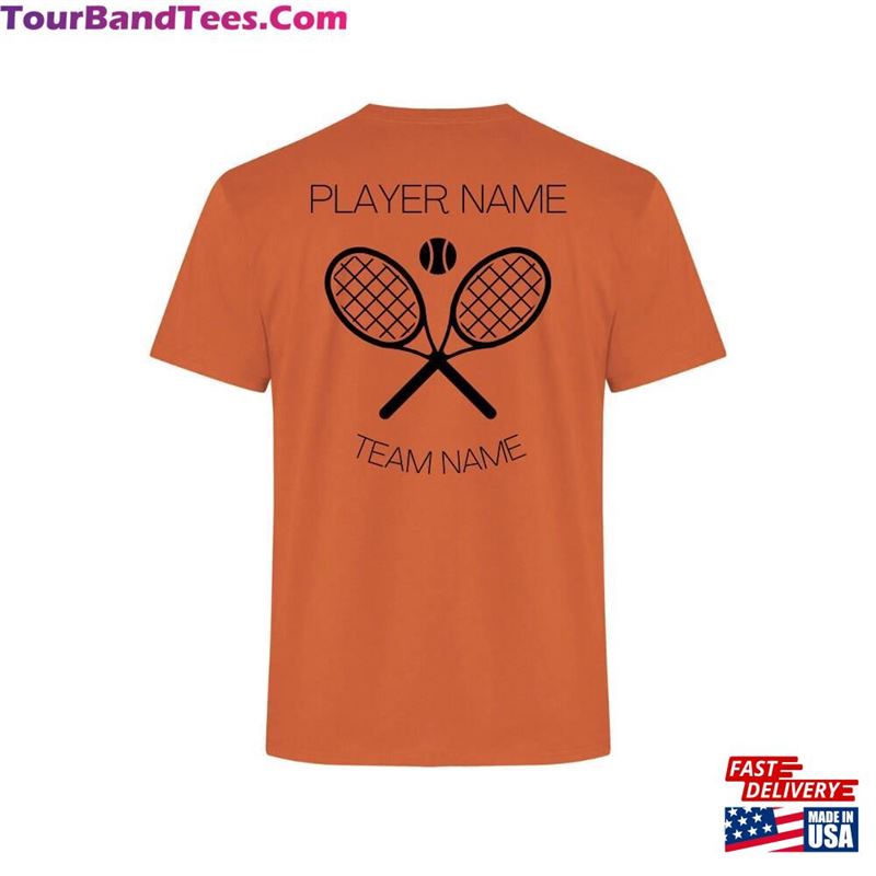 Personalized Tennis Team Shirt Sport Cotton T-Shirt Gifts For Players Unisex Sweatshirt 29Uf163237 – Utopia Fashion