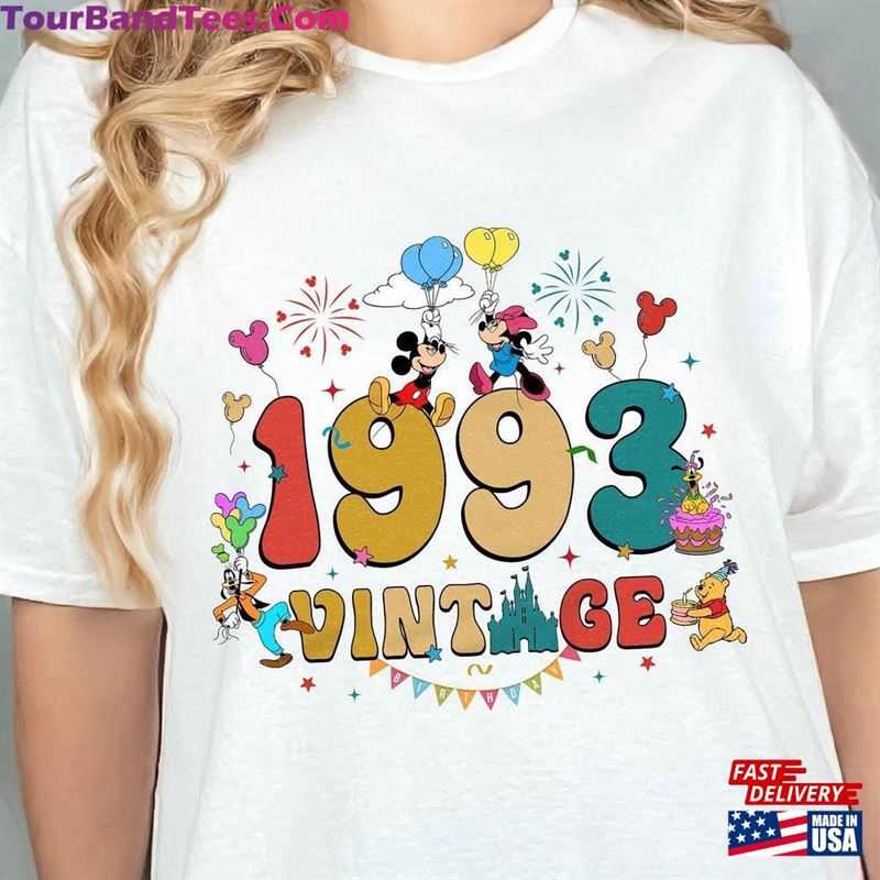 Personalized Vintage Limited Edition Mickey Shirt Disney 30Th Birthday Sweatshirt T-Shirt 29Uf152574 – Utopia Fashion