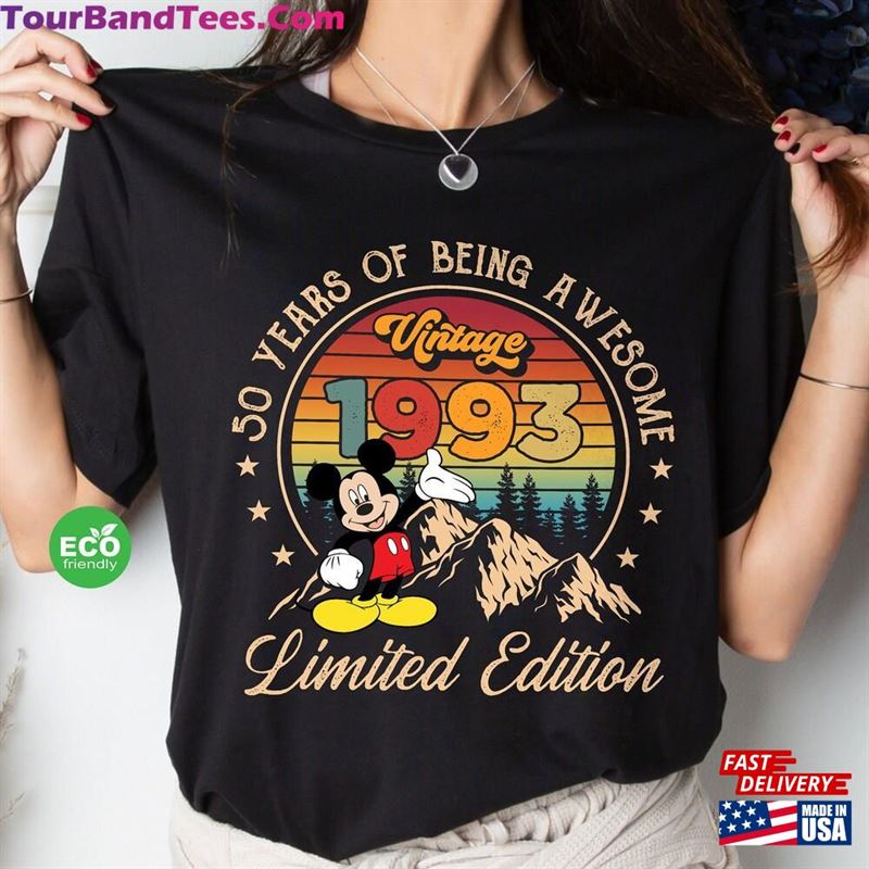 Personalized Vintage Limited Edition Mickey Shirt Disney 30Th Birthday Unisex Sweatshirt 29Uf152409 – Utopia Fashion