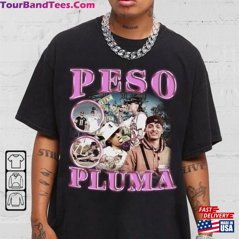 Peso Pluma Music Shirt Merch Gift For Fan Sweatshirt World Tour Hoodie T-Shirt 29Uf147070 – Utopia Fashion