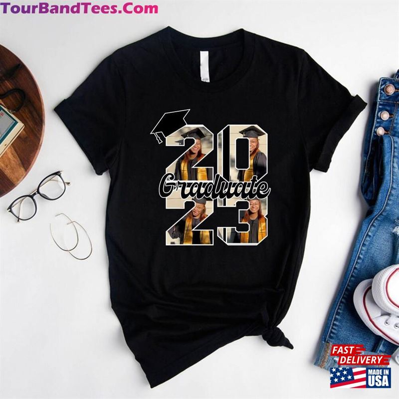 Photo Collage Graduation T-Shirt Custom Shirt Personalize Tee Unisex 29Uf163513 – Utopia Fashion