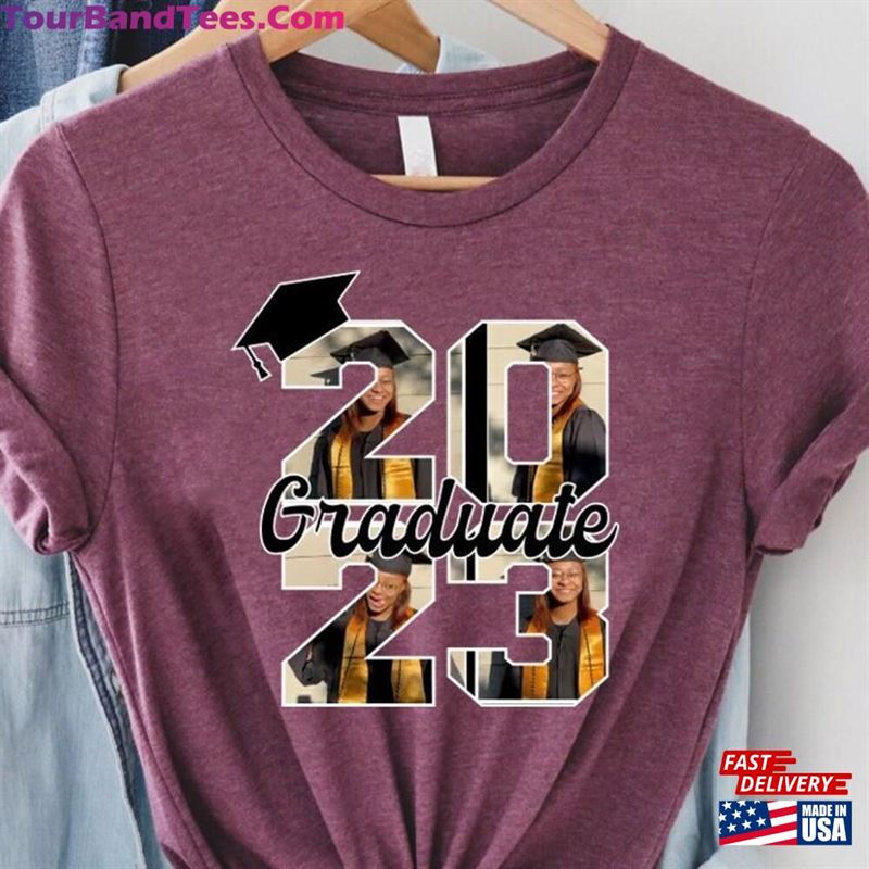 Photo Collage Graduation T-Shirt Custom Shirt Personalize Tee Unisex 29Uf163513 – Utopia Fashion