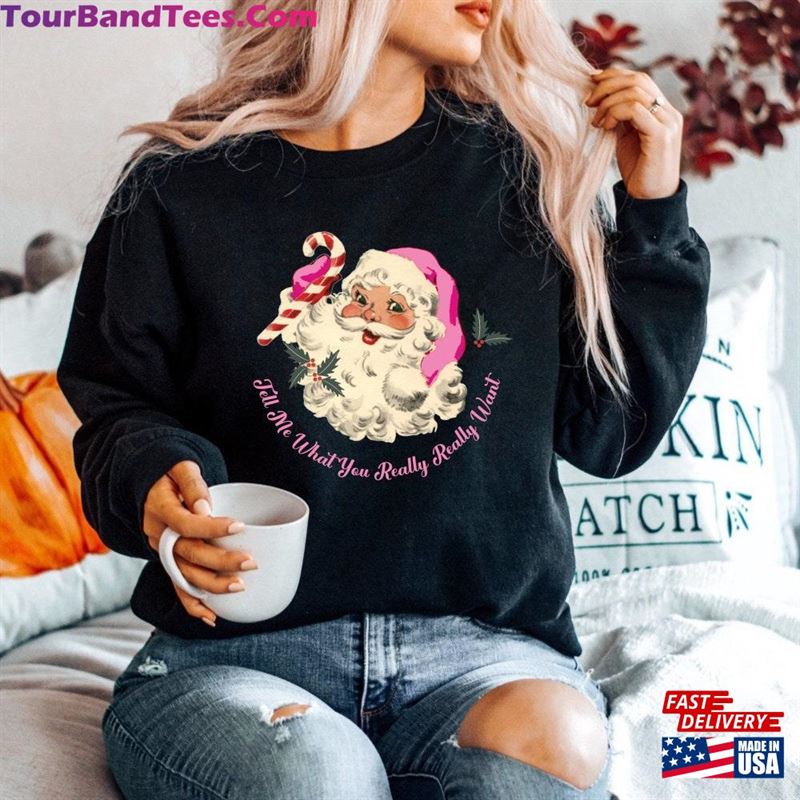 Pink Retro Santa Gildan Sweatshirt Classic Hoodie 29Uf164026 – Utopia Fashion