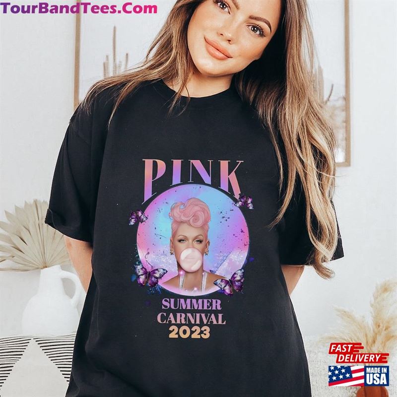 Pink Summer Carnival Trustfall Album Tee Singer Tour Classic Hoodie 29Uf152074 – Utopia Fashion