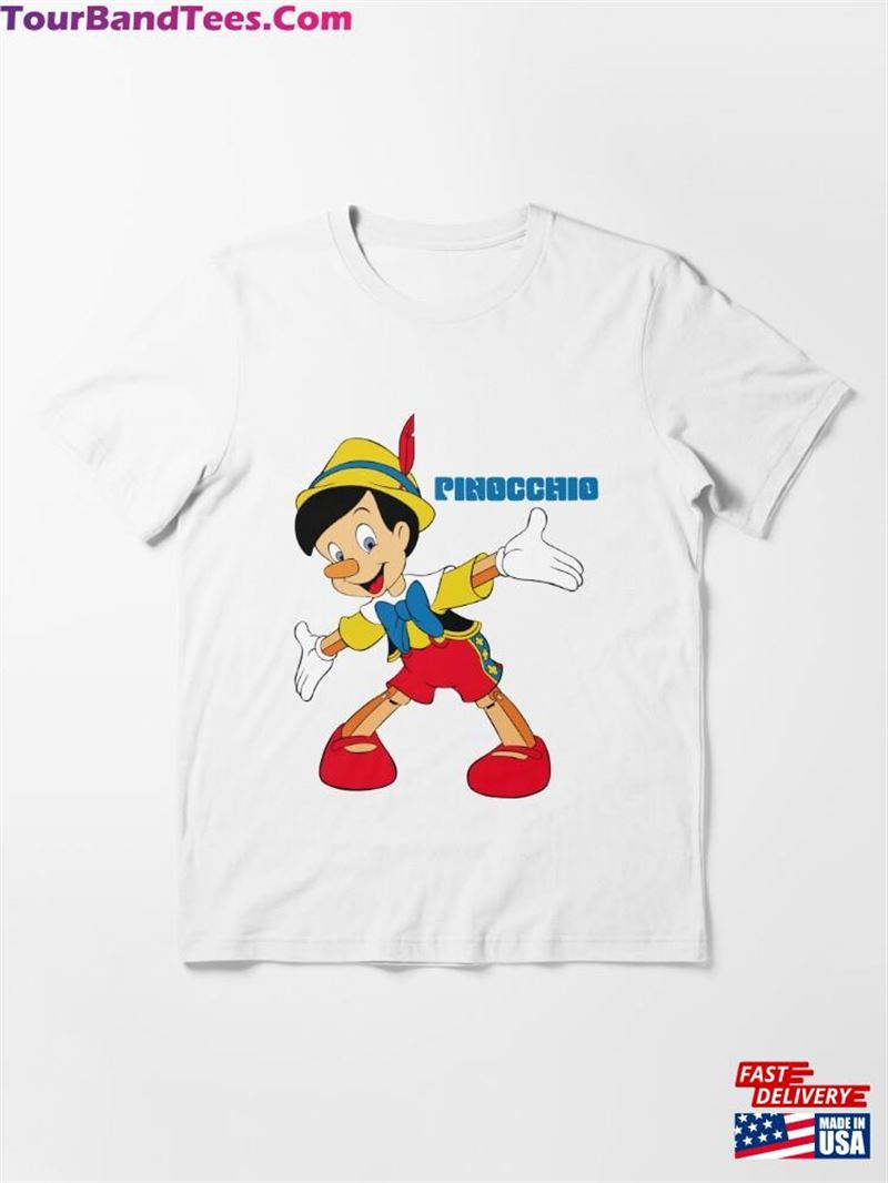 Pinocchio Cartoon Movie Funny Essential T-Shirt Sweatshirt Classic 29Uf163525 – Utopia Fashion