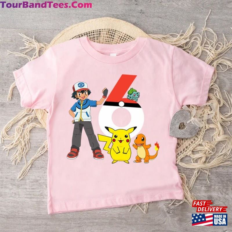 Pokemon Birthday T-Shirt Custom Gift Funny Pikachu Kids Shirt Hoodie Unisex 29Uf157151 – Utopia Fashion