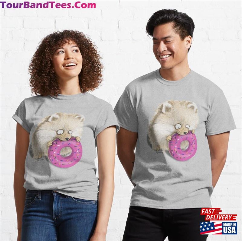 Pomeranian Cartoon Classic T-Shirt Unisex 29Uf164032 – Utopia Fashion