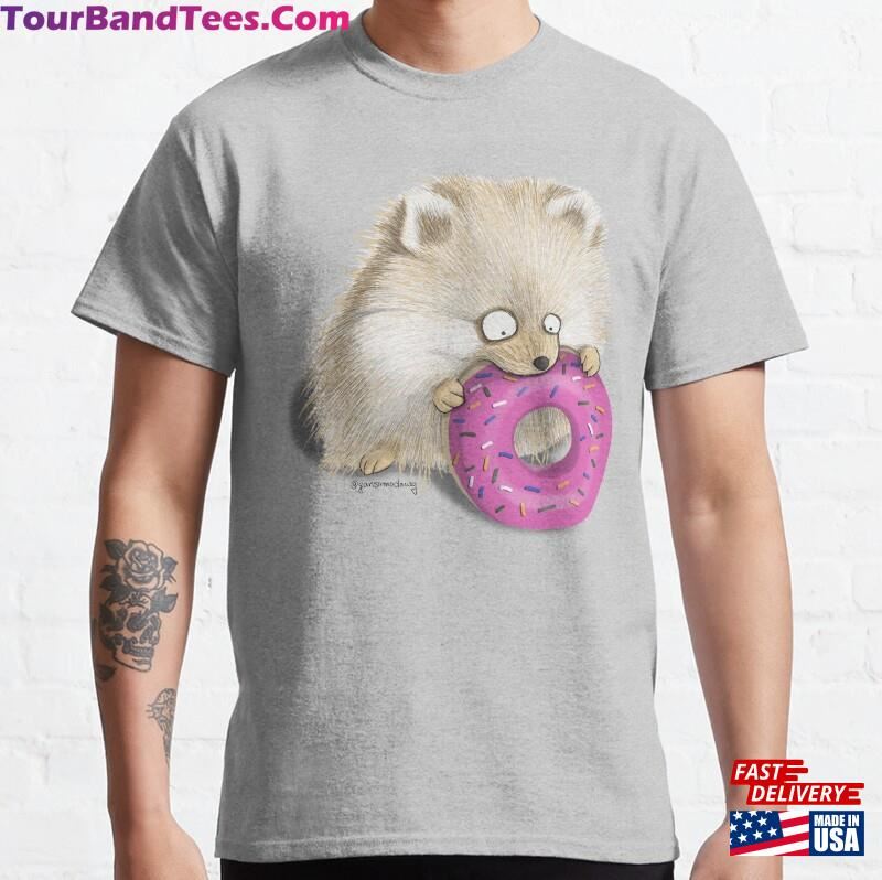 Pomeranian Cartoon Classic T-Shirt Unisex 29Uf164032 – Utopia Fashion