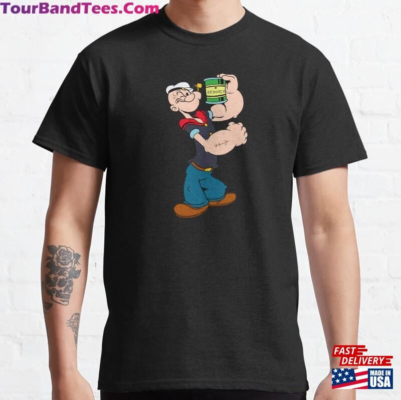 Popeye Cartoon Legend Classic T-Shirt Sweatshirt 29Uf163761 – Utopia Fashion