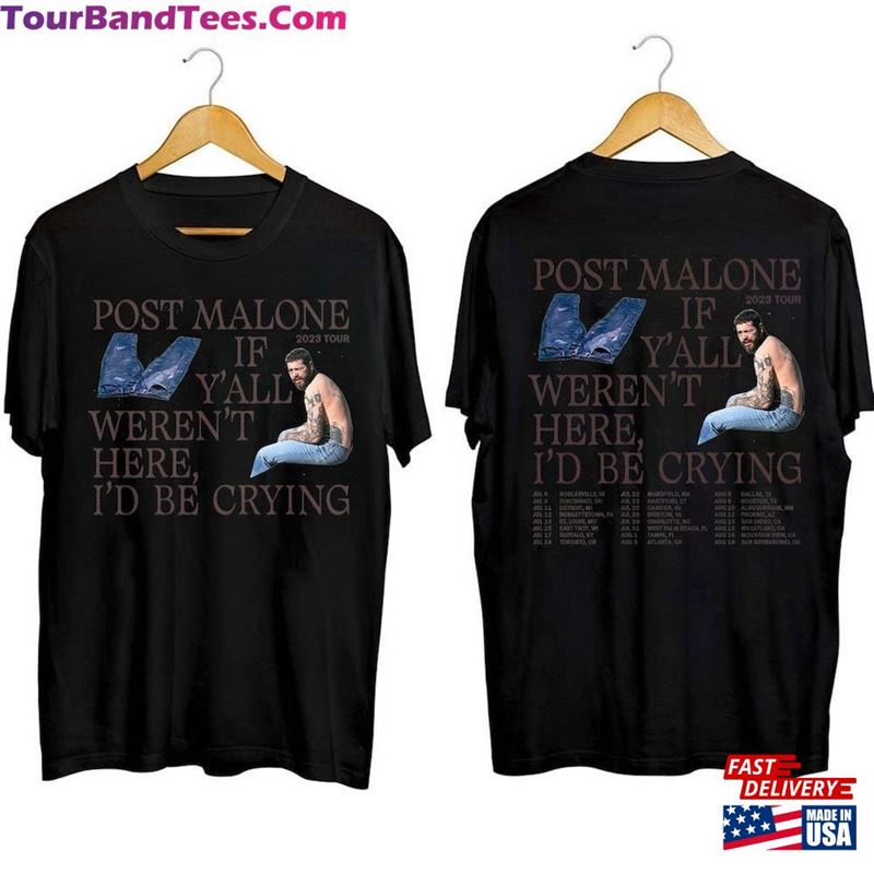 Post Malone Tour T-Shirt Sides Fan Shirt Concert Tee Classic 29Uf157250 – Utopia Fashion