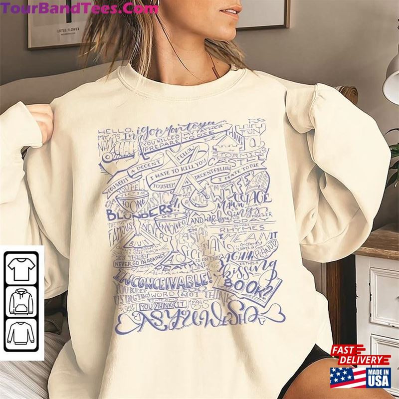 Princess Bride Quotes Shirt Tee Hoodie T-Shirt 29Uf147573 – Utopia Fashion