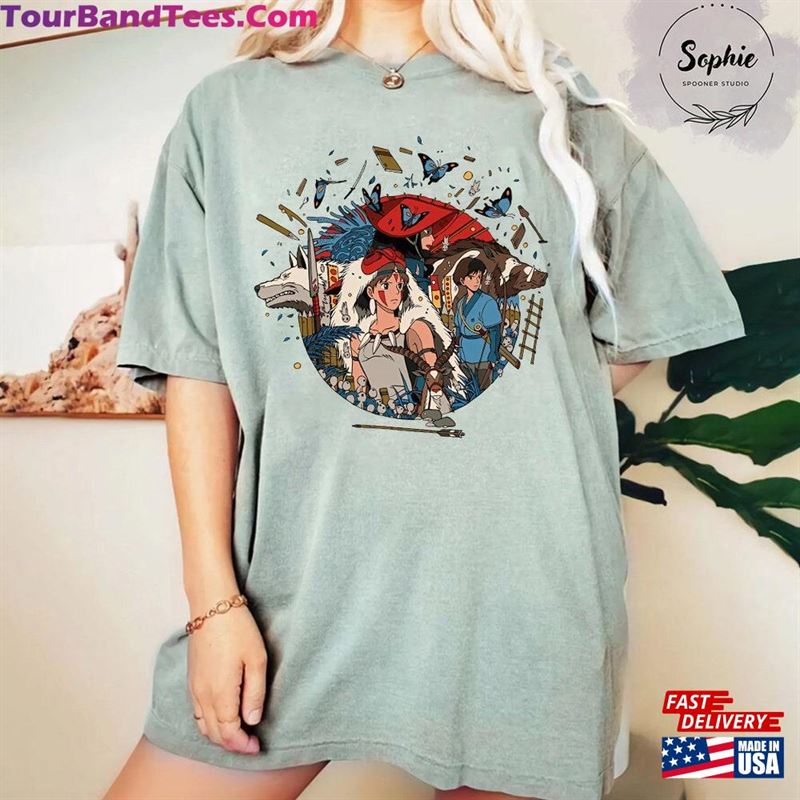 Princess Mononoke T-Shirt Ghibli Shirt Hayao Miyazaki Hoodie 29Uf163768 – Utopia Fashion