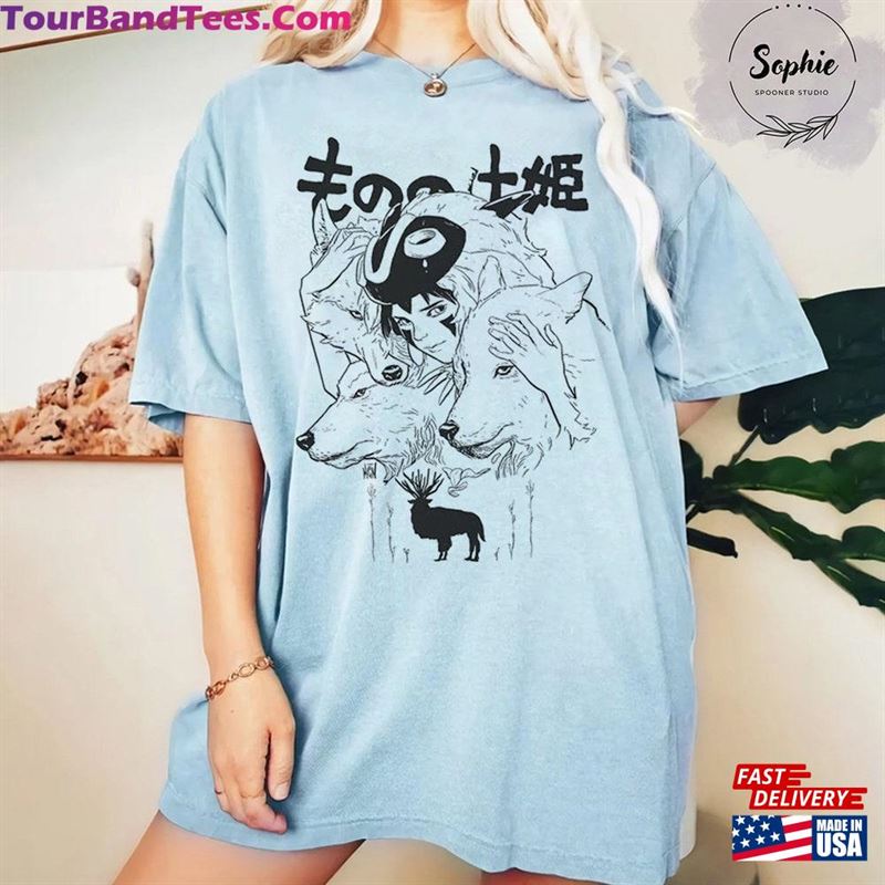 Princess Mononoke T-Shirt Ghibli Shirt Hayao Miyazaki Sweatshirt Hoodie 29Uf164289 – Utopia Fashion