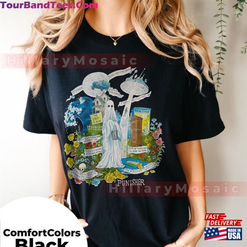 Punisher Garden Phoebe Shirt Bridgers Aesthetic Inspired Women Unisex T-Shirt 29Uf157186 – Utopia Fashion