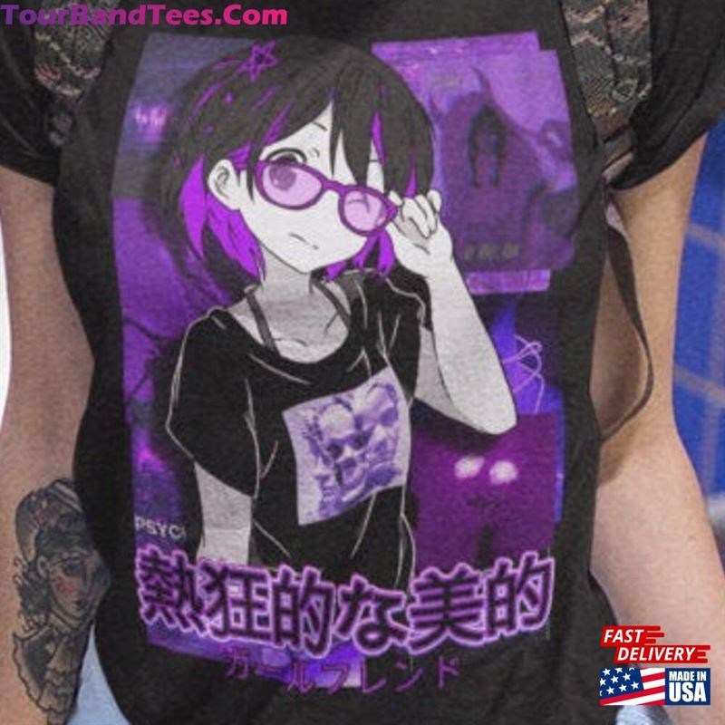 Purple Aesthetic Glasses Girl Kawaii Grunge Anime Waifu Gift Classic Unisex 29Uf164101 – Utopia Fashion