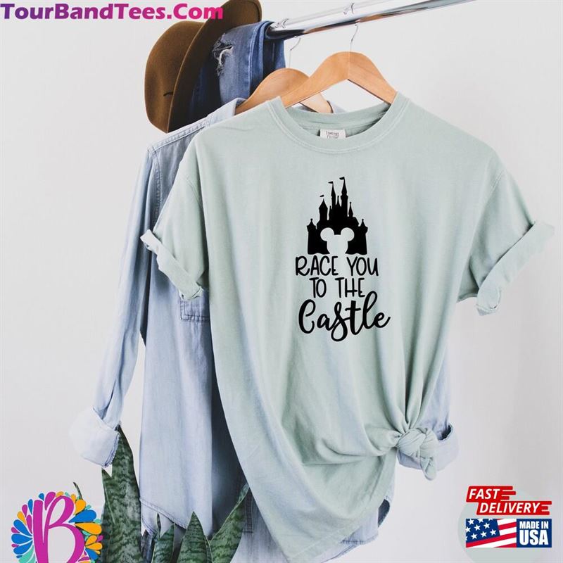 Race You To The Castle Shirt Comfort Colors Disney Holiday T-Shirt Hoodie 29Uf152480 – Utopia Fashion