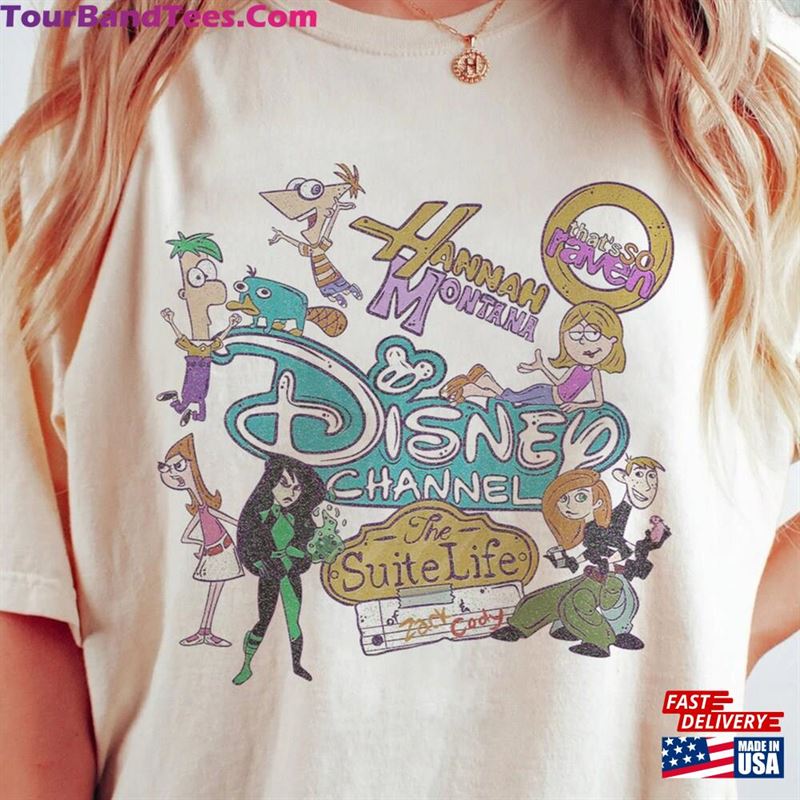 Retro 90S Cute Emotions Of Lizzie Mcguire Shirt Disney Hannah Motana Vintage Magic Kingdom T-Shirt Hoodie 29Uf147427 – Utopia Fashion