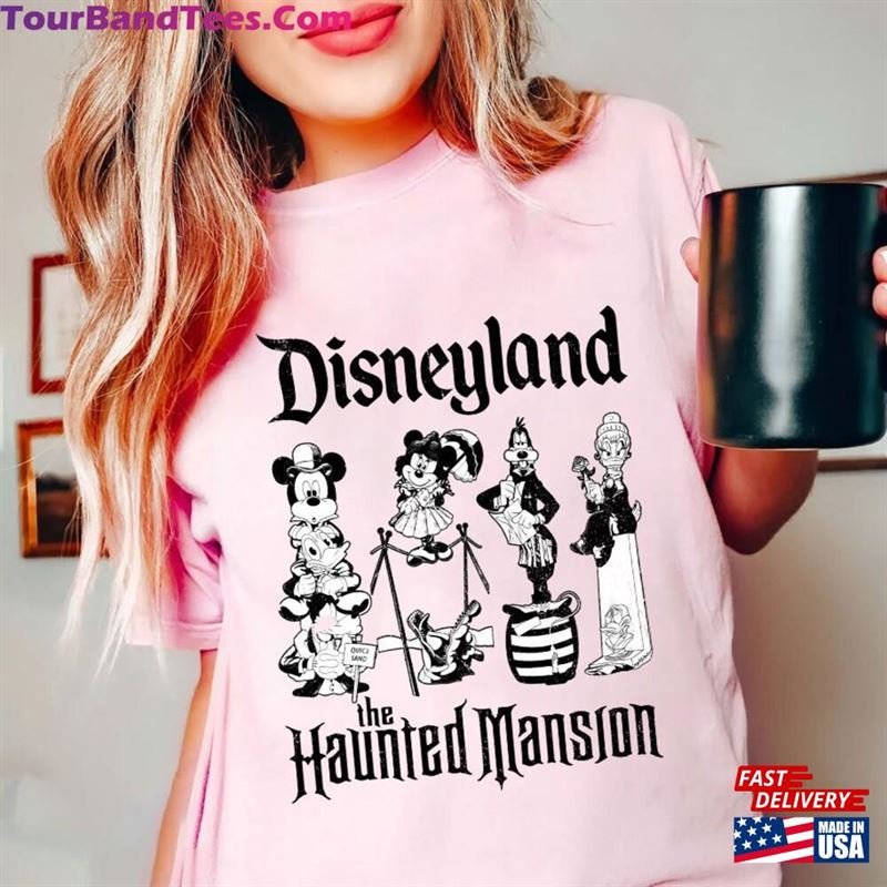 Retro Disneyland The Haunted Mansion Shirt Vintage Disney Halloween Stretching Room Unisex Hoodie 29Uf147395 – Utopia Fashion