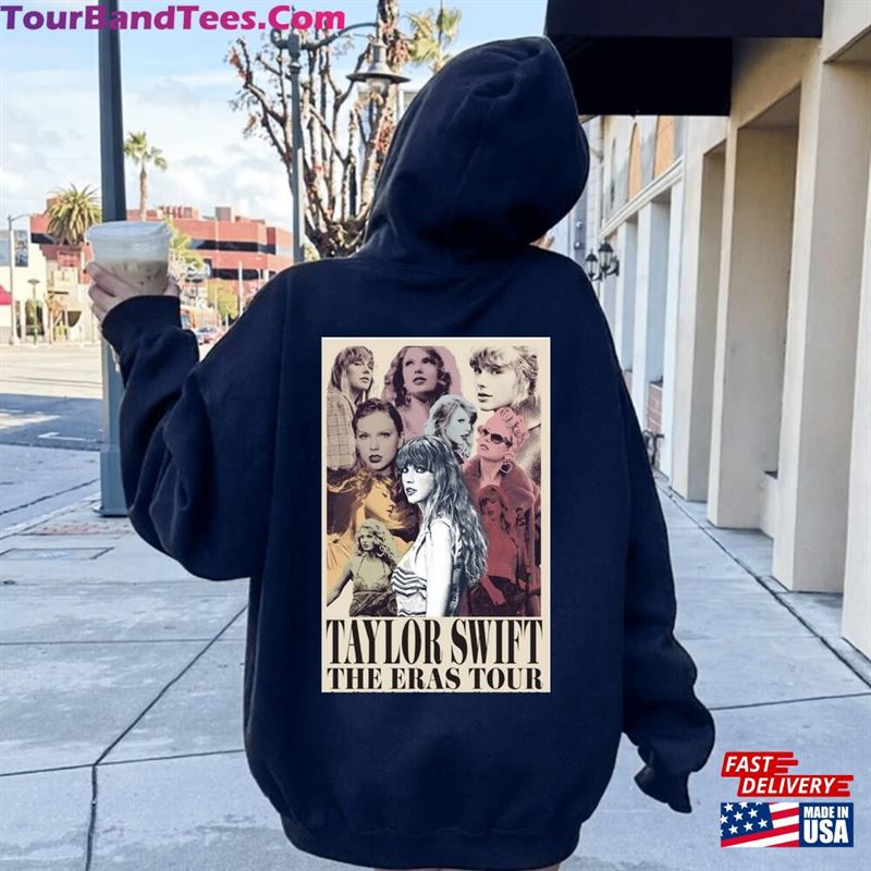 Retro Eras Tour Taylor Sweatshirt Swifty Fanclub Clothing Musis World Tourswiftie Shirt Classic 29Uf147261 – Utopia Fashion