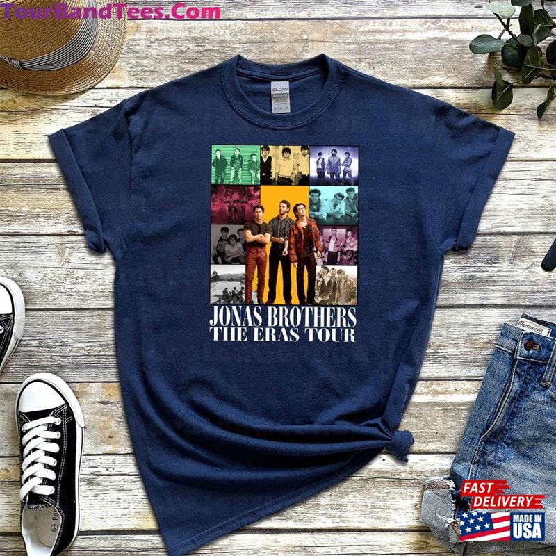 Retro Jonas Brothers Shirt The Eras Tour Joe Homage Hoodie T-Shirt 29Uf163547 – Utopia Fashion