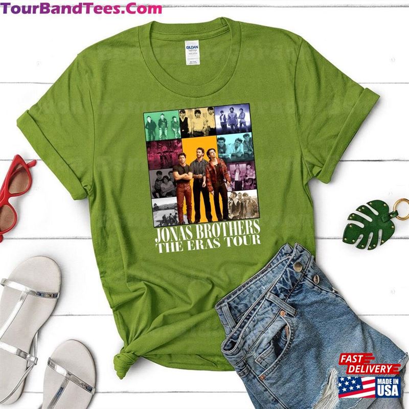 Retro Jonas Brothers Shirt The Eras Tour Joe Homage Hoodie T-Shirt 29Uf163547 – Utopia Fashion