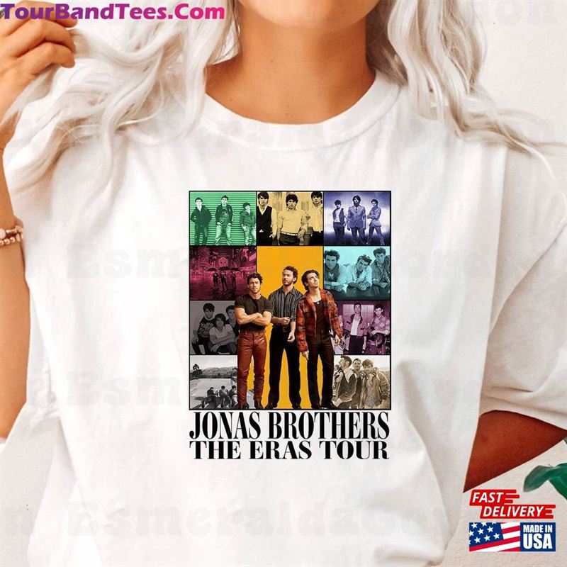 Retro Jonas Brothers Shirt The Eras Tour Joe Homage Hoodie T-Shirt 29Uf163547 – Utopia Fashion