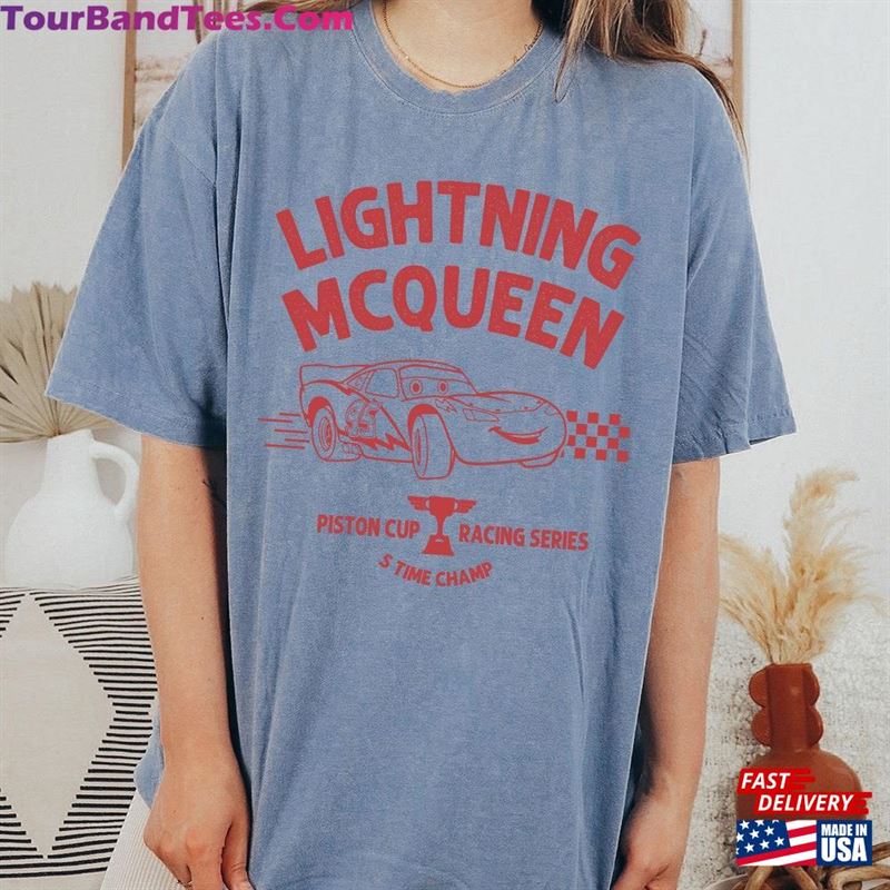 Retro Lightning Mcqueen Shirt Disney Cars Pixar Sweatshirt Hoodie 29Uf164008 – Utopia Fashion