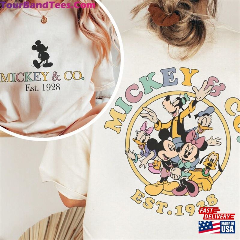 Retro Mickey Co Est Shirt Disneyworld Shirts Unisex T-Shirt 29Uf164083 – Utopia Fashion