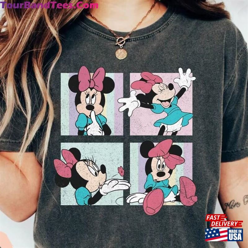 Retro Minnie Mouse Comfort Colors Shirt Disney World Trip Classic Hoodie 29Uf164146 – Utopia Fashion