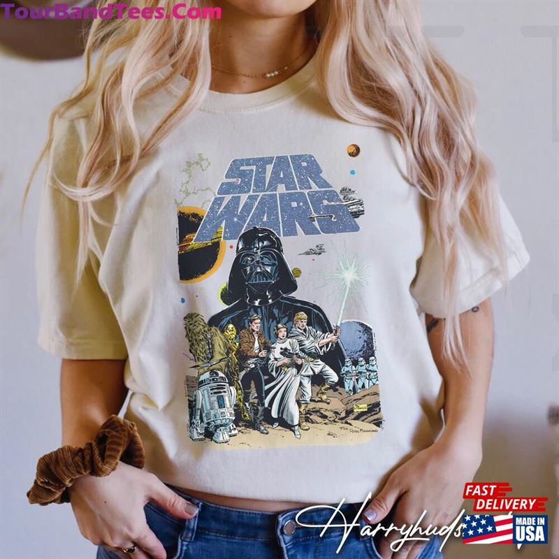 Retro Star Wars Shirts Shirt A New Hope Faded Unisex Sweatshirt 29Uf163053 – Utopia Fashion