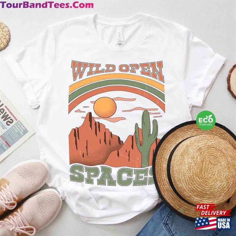 Retro Wild Open Spaces Desert Shirt The Chicks Band Song T-Shirt Country Music Tee Classic Unisex 29Uf147567 – Utopia Fashion