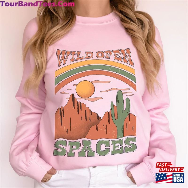 Retro Wild Open Spaces Desert Shirt The Chicks Band Song T-Shirt Country Music Tee Classic Unisex 29Uf147567 – Utopia Fashion