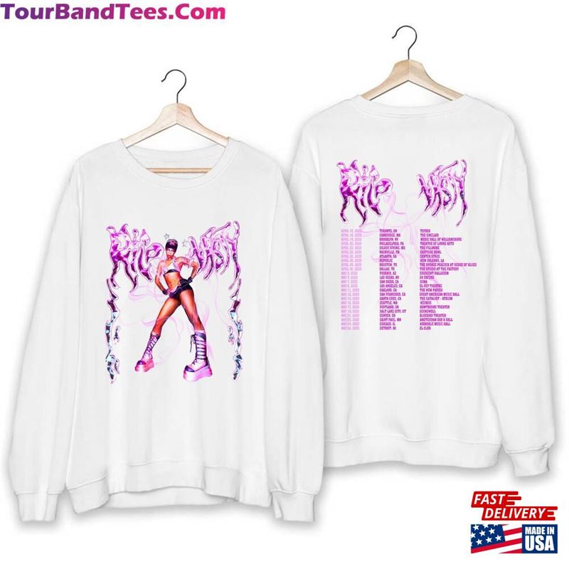 Rico Nasty Tour Shirt Fan Concert Unisex Sweatshirt 29Uf163589 – Utopia Fashion