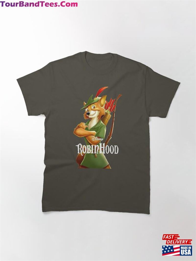 Robin Hood Cartoon Art Classic T-Shirt Hoodie 29Uf152140 – Utopia Fashion