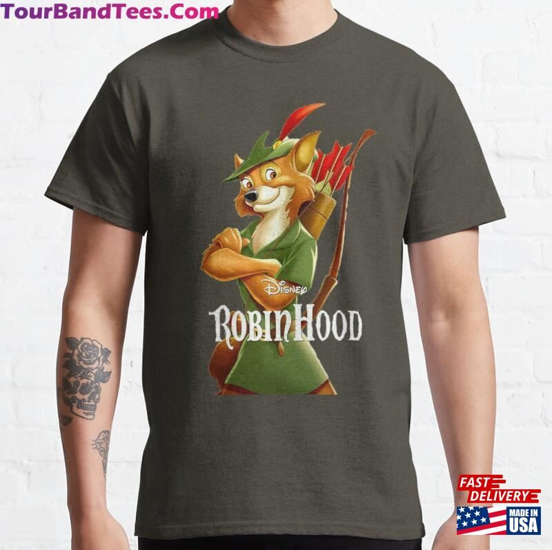 Robin Hood Cartoon Art Classic T-Shirt Hoodie 29Uf152140 – Utopia Fashion