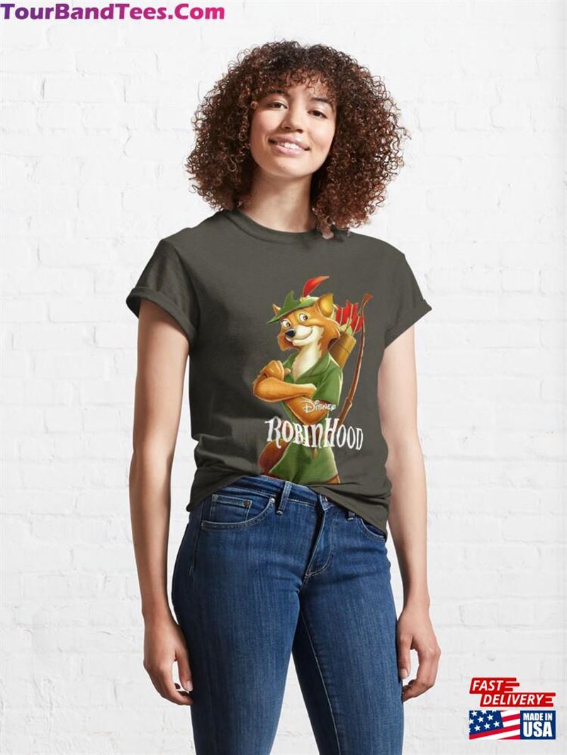 Robin Hood Cartoon Art Classic T-Shirt Unisex Sweatshirt 29Uf147072 – Utopia Fashion