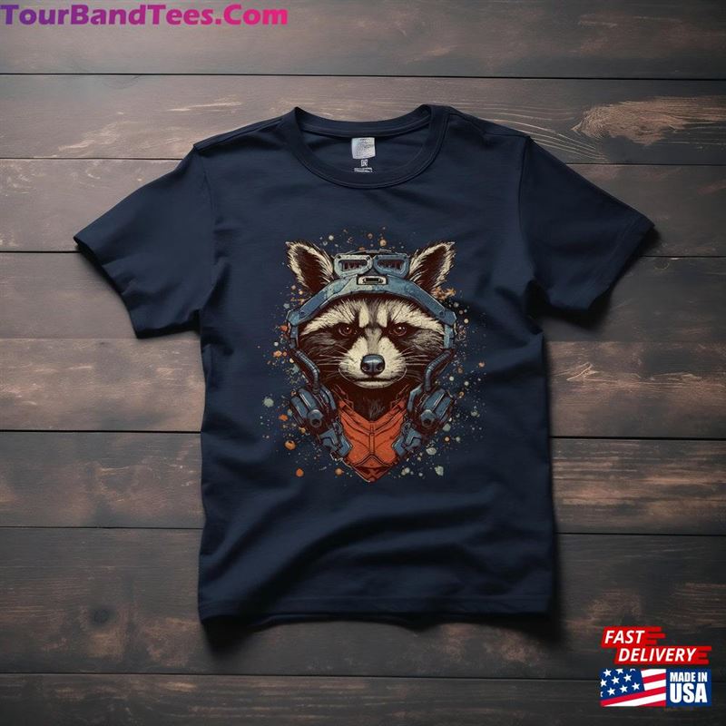 Rocket Raccoon T-Shirt Guardians Tee Galaxy Hoodie Classic 29Uf163874 – Utopia Fashion